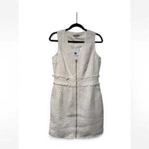 Walter Baker Cream Tweed Mini Dress